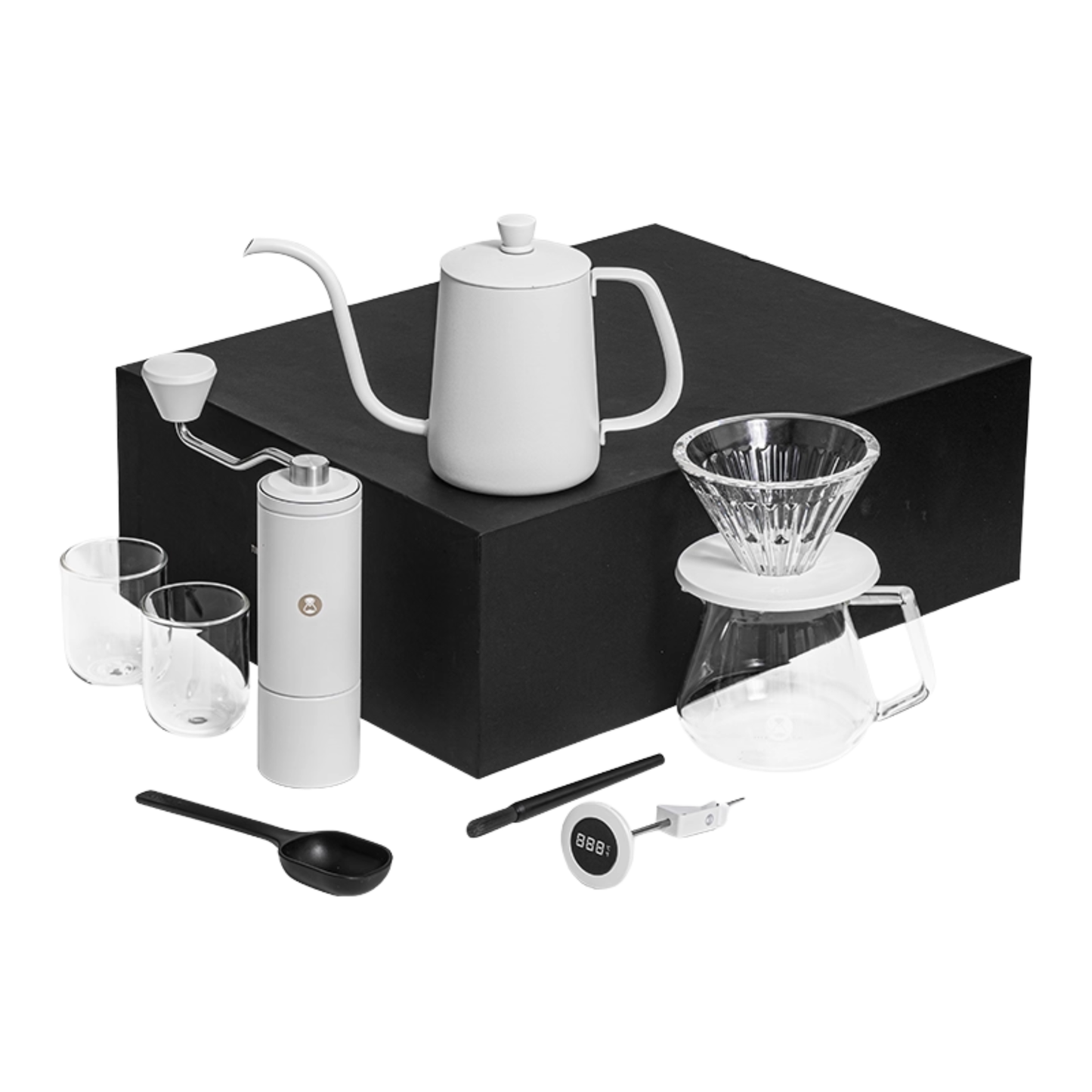 TIMEMORE | Chestnut C5 Premium Drip Coffee Set | 2025 New Model - C5 Coffee Grinder [Brand Authorized | 1-Year Warranty]