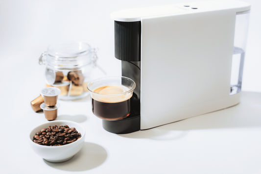 Opresso | Slim 20 Bar Capsule Coffee Machine, compatible with Nespresso | Can brew coffee or tea