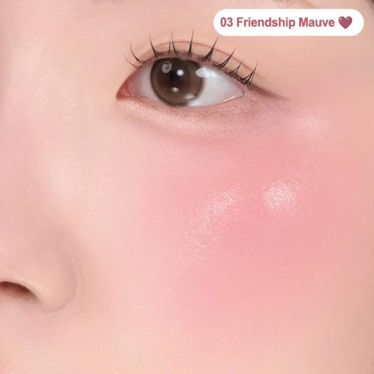 Peripera｜SYRUPY TOK CHEEK 液體腮紅 #03 Friendship Mauve