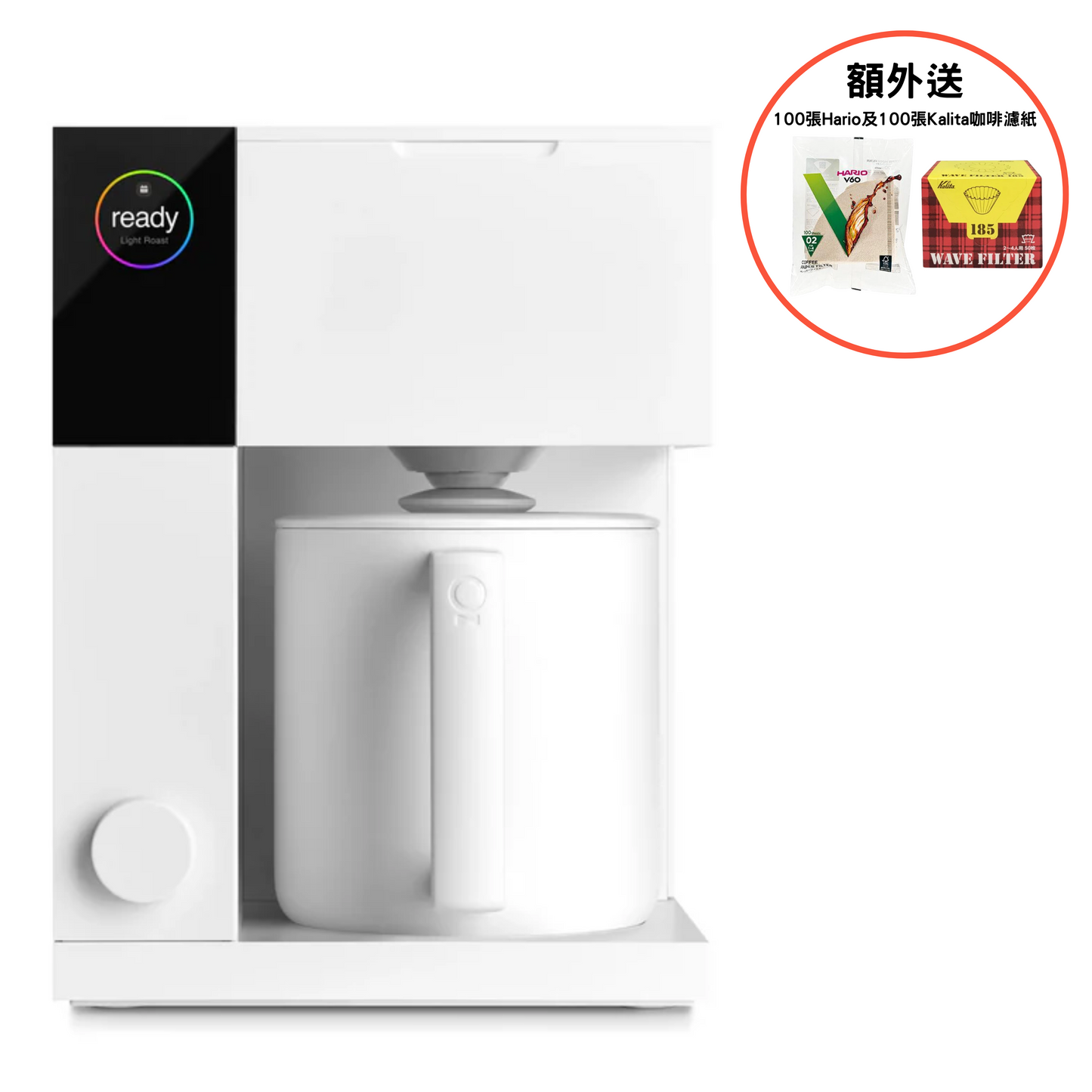 Fellow | Aiden Precision Electric Coffee Maker *Extra Gift (100pcs Hario and 100pcs Kalita Coffee Filter Papers)*【2-Years HK Warranty】