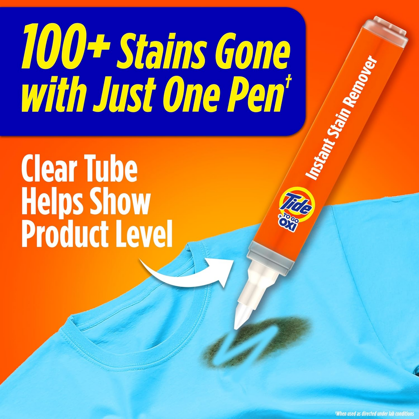 Tide | 汰漬 衣物去漬筆 (10ml x 3) To Go Instant Stain Remover Pen【平行進口產品】