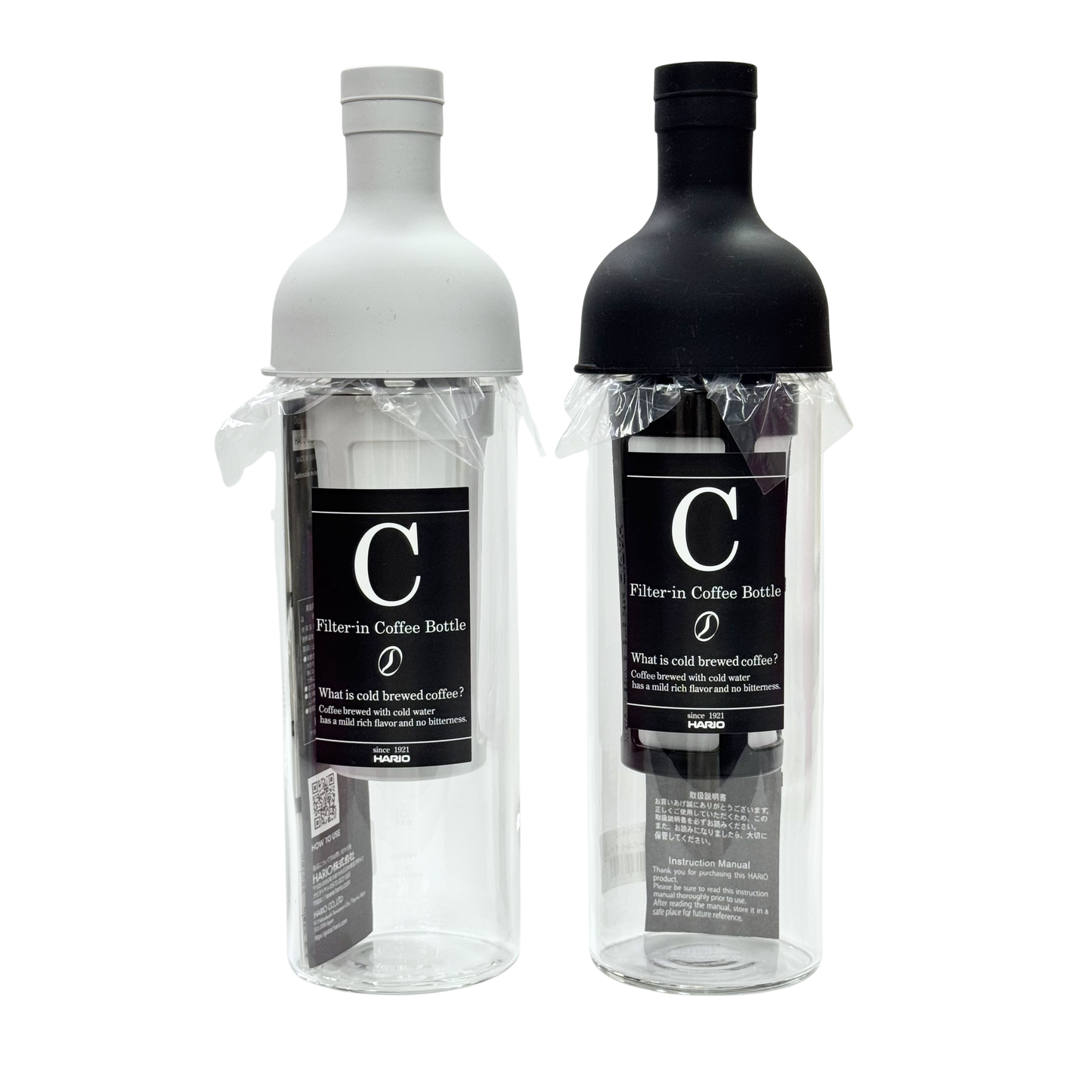 HARIO｜酒瓶設計玻璃冷泡咖啡壺 (650ml) 日本製 Cold Brew Coffee Bottle FIC-70【平行進口產品】