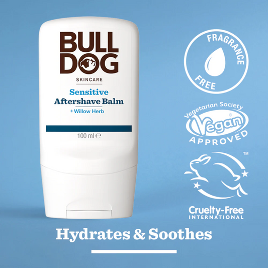 Bulldog｜男士抗敏深層鬚後乳霜 100ml【平行進口產品】
