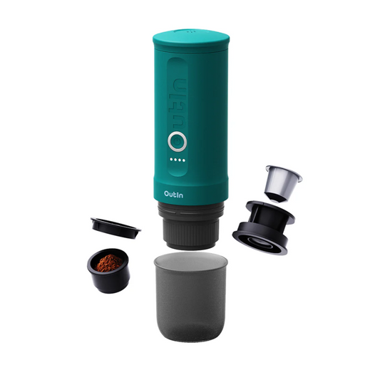 OutIn｜Nano Espresso 無線便攜濃縮咖啡機 20Bar高壓自動加熱冷水並萃取【香港行貨｜1年保養】