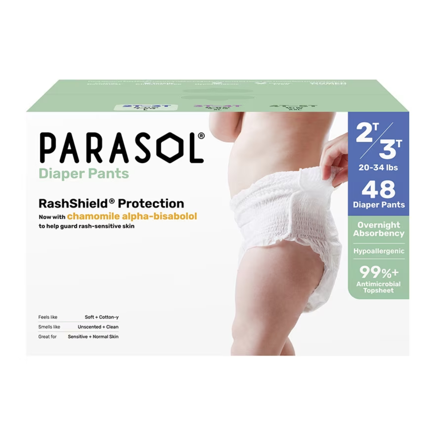 Parasol｜美國 Clear+Dry 天然超透氣水凝紙學習褲【原裝行貨】