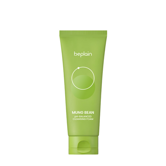 beplain｜Mung bean Ph-balanced cleansing foam 綠豆弱酸性洗面奶 160ml【平行進口產品】