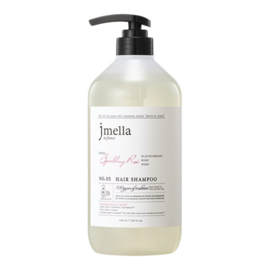 Jmella｜韓國香氛洗髮水洗頭水 1000ml - No.1 花園舞會 / No.5 香檳玫瑰