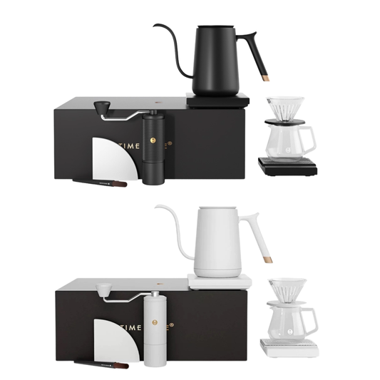 TIMEMORE泰摩 | 栗子C5 進階咖啡套装｜2025新機型-C5磨豆機｜溫控手沖壺 電子秤【品牌授權｜1年保養】