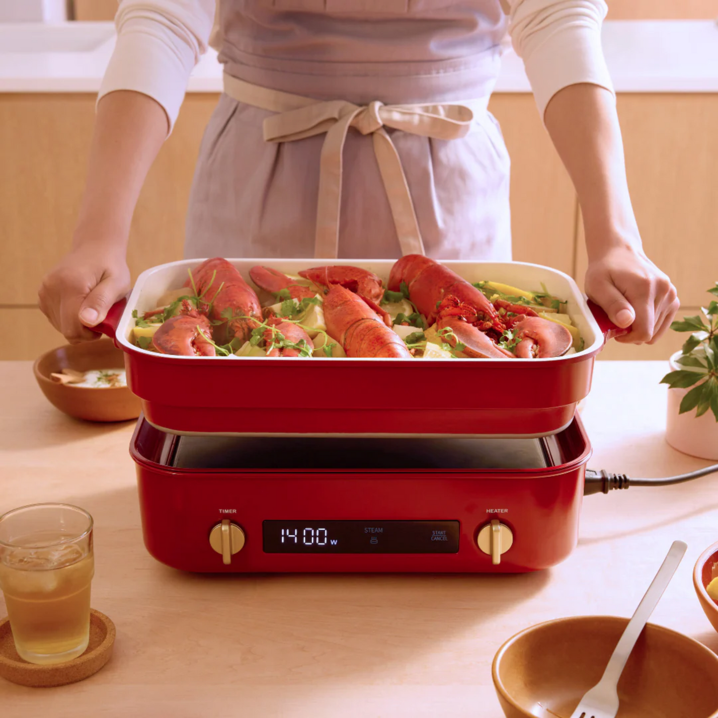 BRUNO｜Digital Hot Plate BOE123 - White [Hong Kong Licensed Product｜1 Year Warranty]