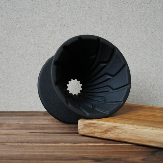 Hario｜V60 Alpha Ceramic Coffee Dripper - Black ADC-01-B [Taiwan Exclusive]