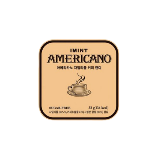 I'MINT | Korea's Bestselling | Korean Sugar-Free Xylitol Coffee Mints 32g - Espresso/Americano | Refreshing & Breath Freshening