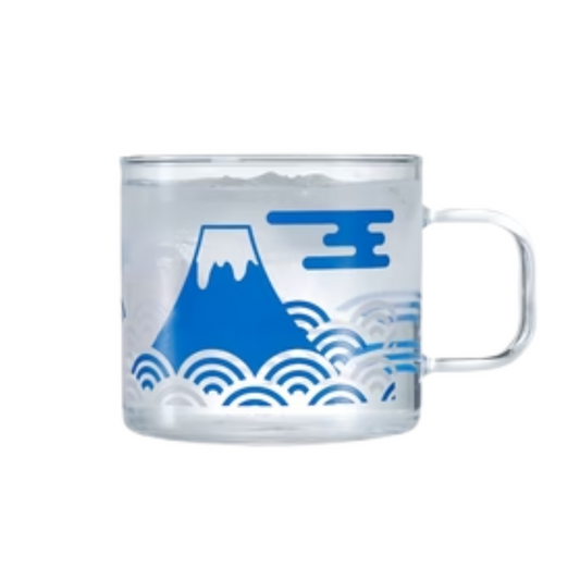 HARIO｜日本製 FUJI 感溫變色馬克杯 TCM-1-FJ【平行進口產品】