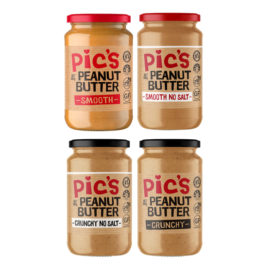 Pic's｜Peanut Better 新西蘭無添加糖 天然花生醬 380g【香港行貨】