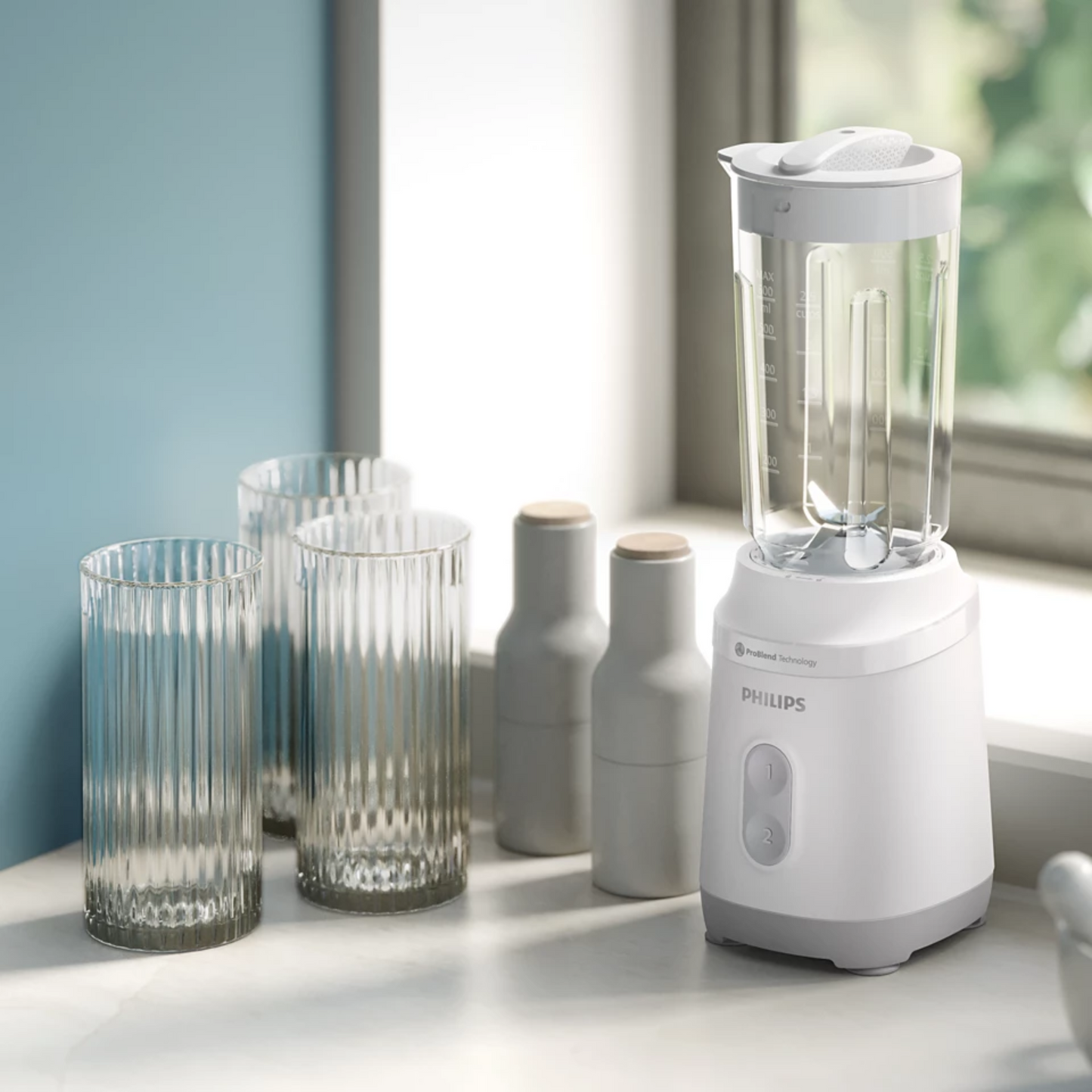 Philips｜HR2512/00 3000 Series Mini Blender【Hong Kong Licensed Product｜2 Years Warranty】