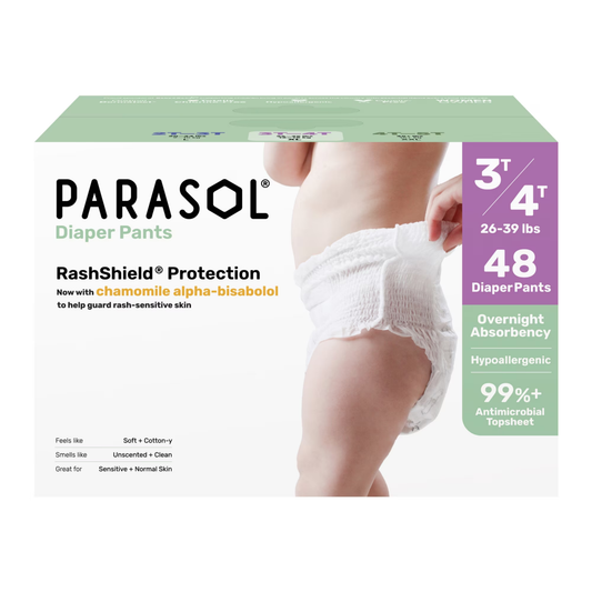 Parasol｜美國 Clear+Dry 天然超透氣水凝紙學習褲【原裝行貨】