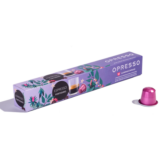 🎁 Opresso｜比利時製咖啡膠囊 (10粒/盒) 歐洲咖啡品質 Coffee Capsule (Nespresso適用) 雨林聯盟認證 輕/中/深烘焙 (100% off)