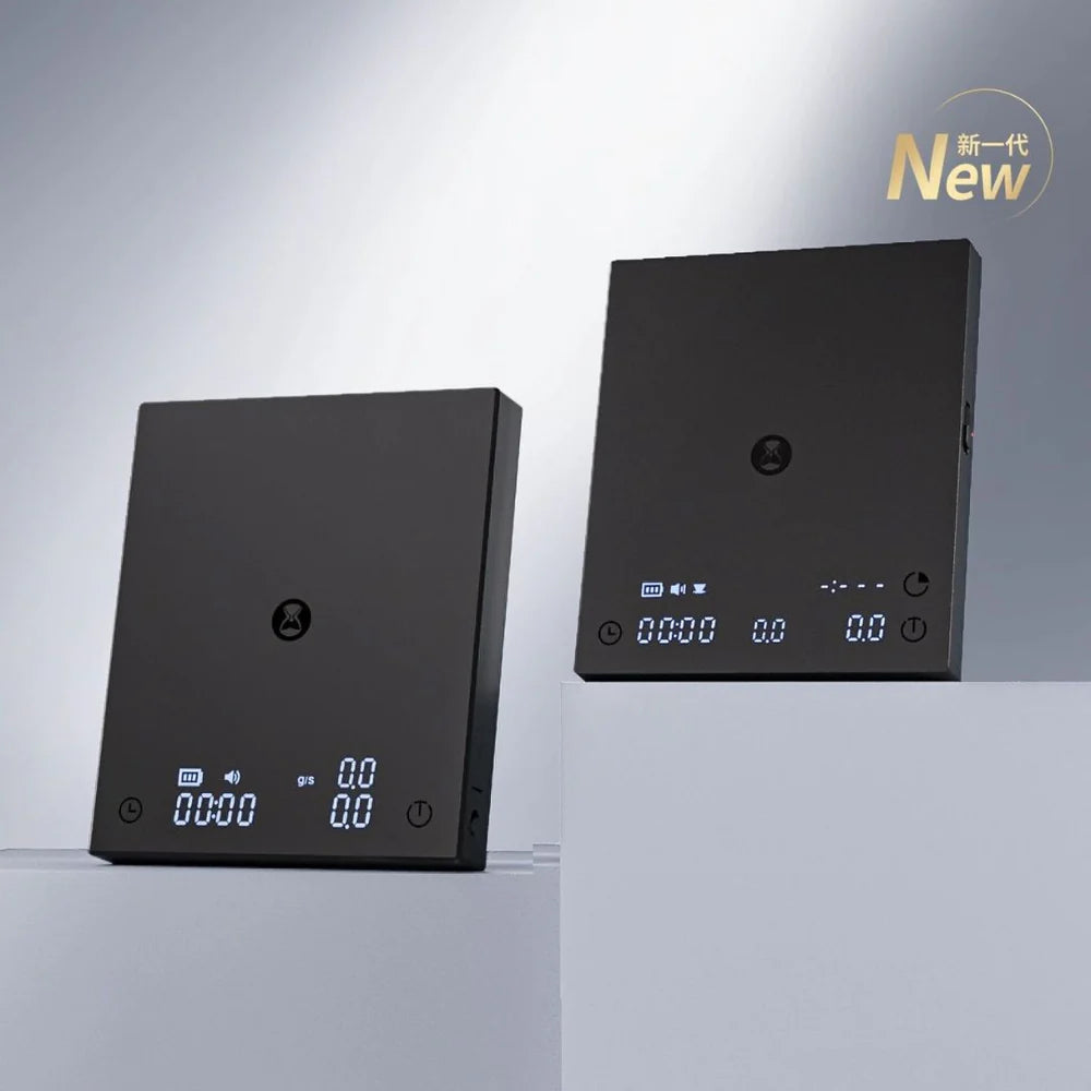 TIMEMORE泰摩 | 黑鏡4代 Basic 3 手沖咖啡電子磅秤 2026最新款 更輕更薄更靈敏【品牌授權｜香港1年保養】