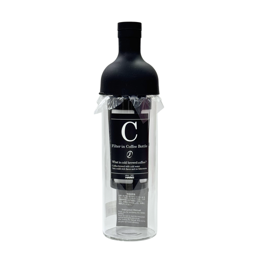 HARIO｜酒瓶設計玻璃冷泡咖啡壺 (650ml) 日本製 Cold Brew Coffee Bottle FIC-70【平行進口產品】
