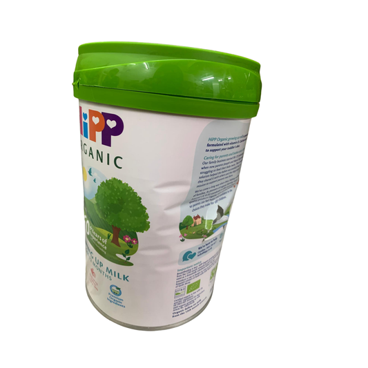 HiPP | [Damaged Packaging 3-Pack] UK Version Organic Growing Up Milk Powder Stage 3 (12 Months and Up) 800g (HMP Probiotic-Free) [Parallel Import Product]