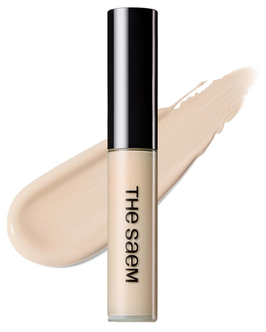 The Saem｜Cover Perfection Tip Concealer #1.25 Light Beige #1.5 Natural Beige