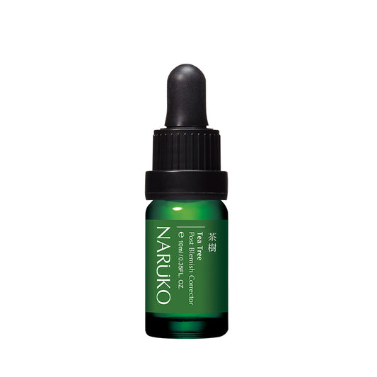 NARUKO 牛爾｜茶樹痘印美白寶10ml｜茶樹淡印控油 傳明酸淡斑 水楊酸收細毛孔 油痘肌護膚 生理痘瑕疵修復【平行進口產品】