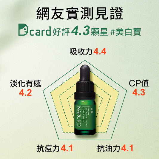 NARUKO 牛爾｜茶樹痘印美白寶10ml【平行進口產品】 - OTL Mall