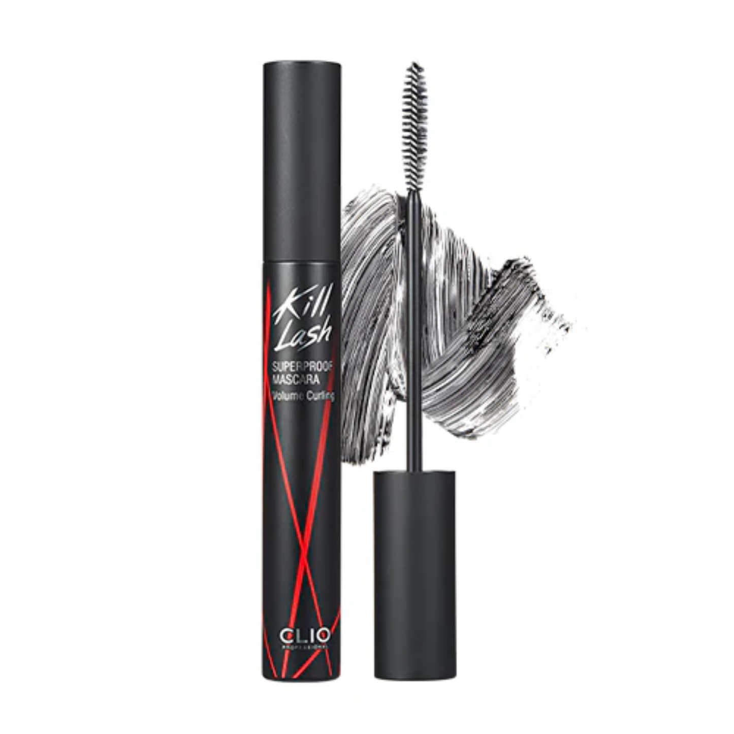 CLIO | Kill Lash Superproof Mascara #01/02 | CLIO's ultimate ultra-dense, smudge-resistant, clump-free mascara for a long-lasting curl