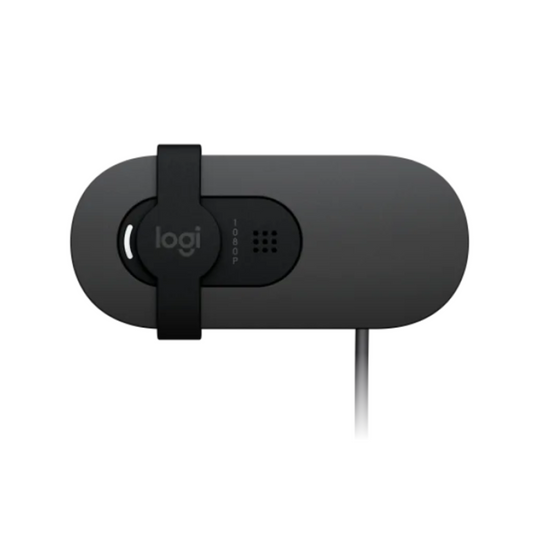 Logitech｜BRIO 90 Web Camera 全高清1080p網絡攝影機 石墨灰 (960-001581)【平行進口產品】