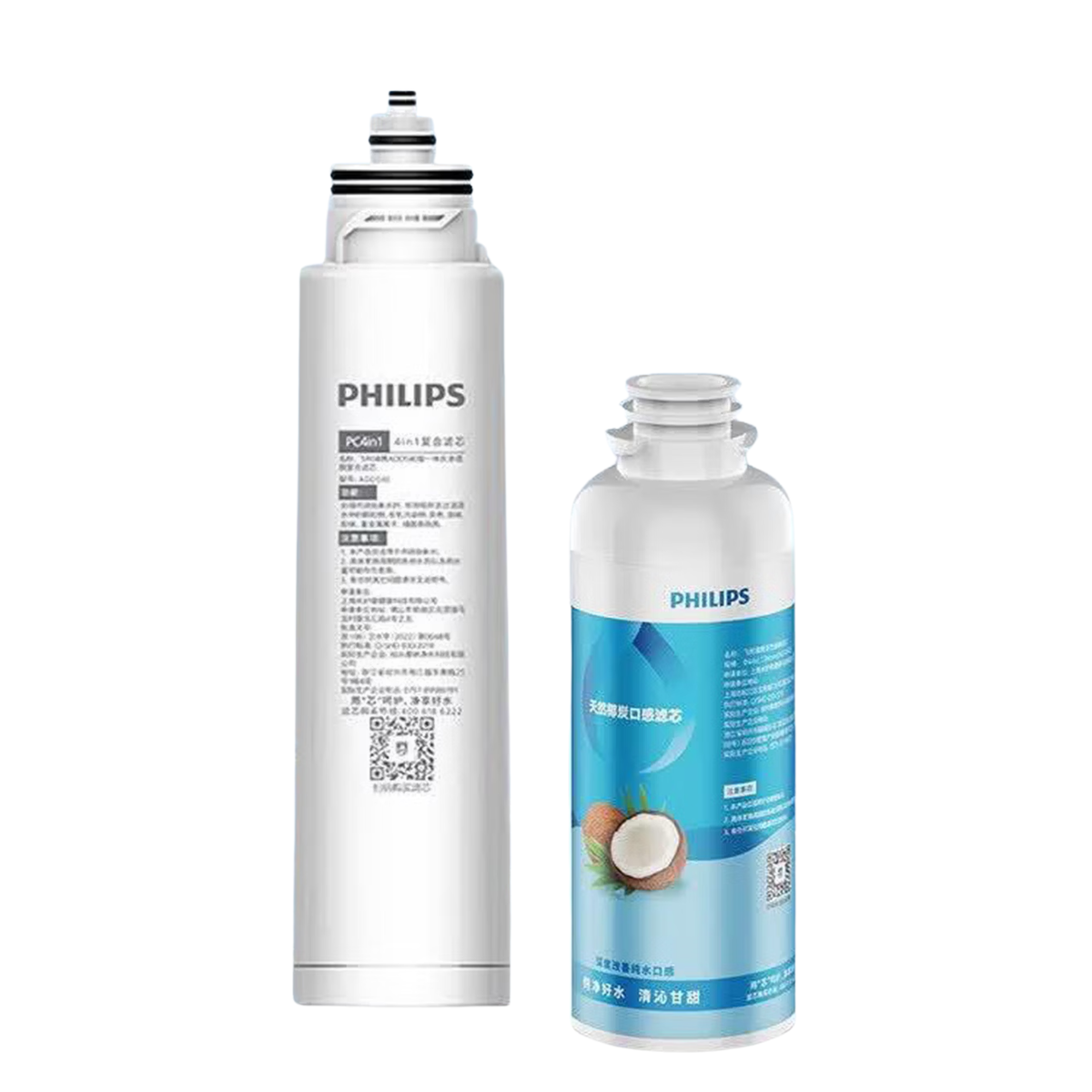 Philips ADD545 RO Filter (Compatible with Hong Kong version ADD541) for Philips ADD6901 / ADD6902 / ADD6912BL, Mainland China Version with Simplified Chinese Packaging, Original Philips [Parallel Import]