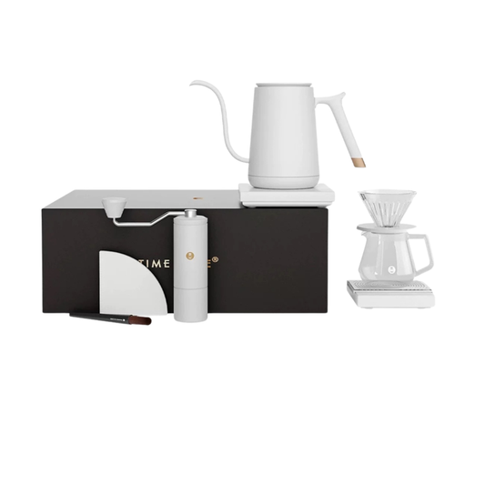 TIMEMORE泰摩 | 栗子C5 進階咖啡套装｜2025新機型-C5磨豆機｜溫控手沖壺 電子秤【品牌授權｜1年保養】