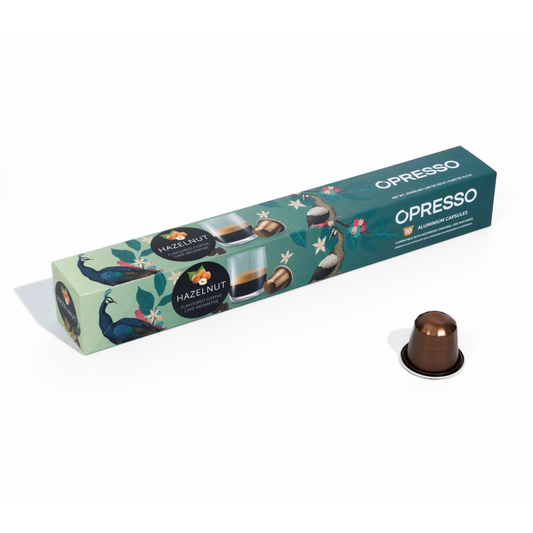 Opresso｜比利時咖啡膠囊 (10粒/盒) 歐洲咖啡品質 Coffee Capsule (Nespresso適用) 雨林聯盟認證 輕/中/深烘焙