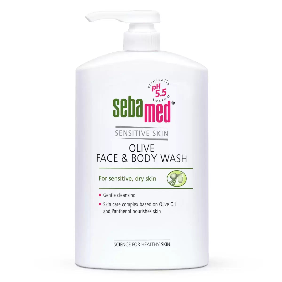 Sebamed | Olive Face & Body Wash 1000ml [Parallel Import Product]