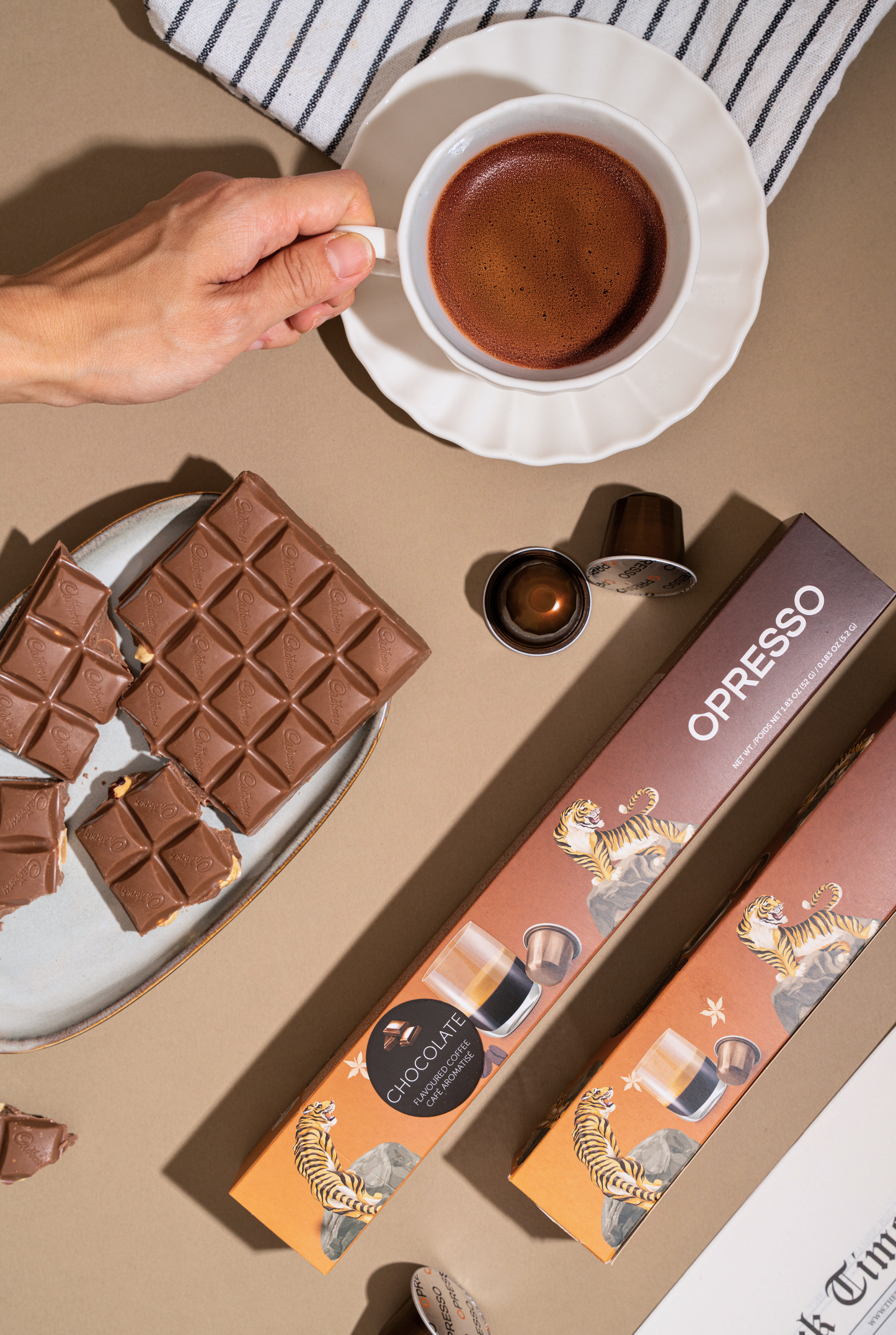 Opresso｜比利時咖啡膠囊 (10粒/盒) 歐洲咖啡品質 Coffee Capsule (Nespresso適用) 雨林聯盟認證 輕/中/深烘焙