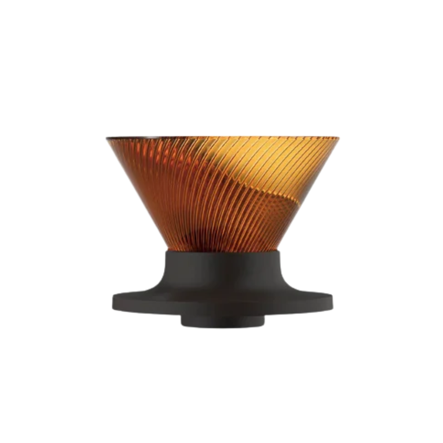 Hario｜V60 01/02 Dripper NEO 72 Ribs Transparent/Amber VDN-01-T/VDN-02-T/VDN-01-AB/VDN-02AB｜Flow Control Coffee Dripper【Parallel Import】