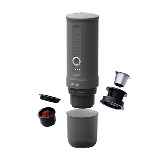 OutIn｜Nano Espresso 無線便攜濃縮咖啡機 20Bar高壓自動加熱冷水並萃取【香港行貨｜1年保養】