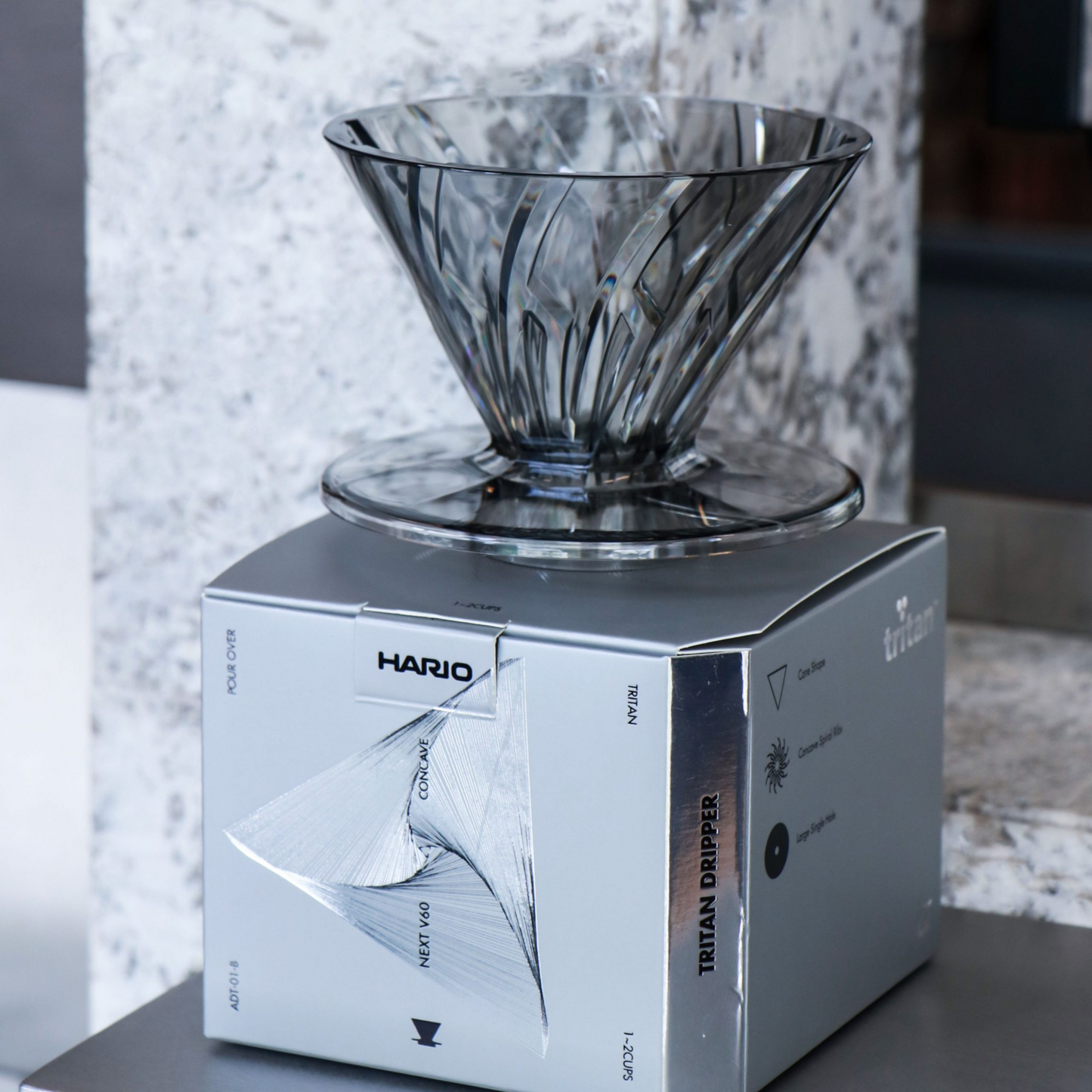 HARIO | Alpha 01 resin Dripper ADT-01-B [for 1-2 cups]