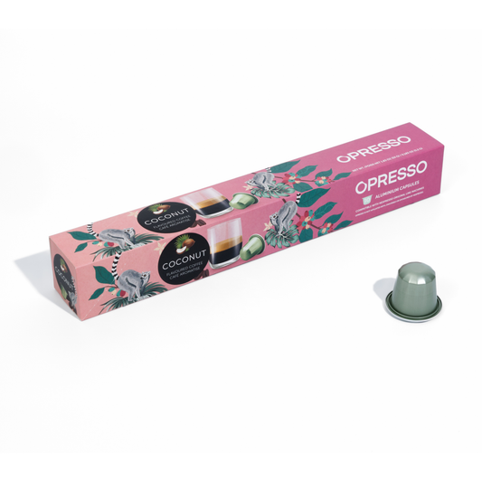 🎁 Opresso｜比利時咖啡膠囊 (10粒/盒) 歐洲咖啡品質 Coffee Capsule (Nespresso適用) 雨林聯盟認證 輕/中/深烘焙 (100% off)
