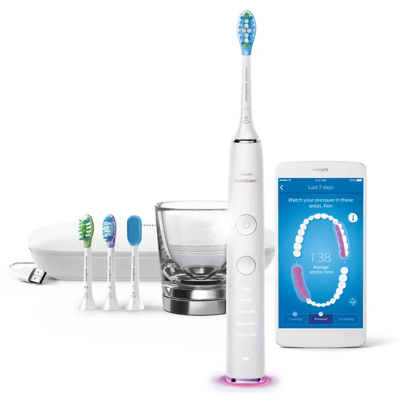 Philips｜HX9924/02 Sonicare DiamondClean Smart 9500 Sonic Electric Toothbrush [Hong Kong official product | 2-year warranty]