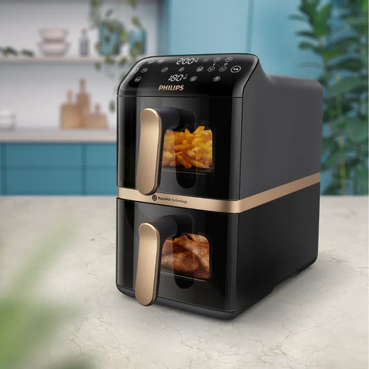 Philips | NA462/79 Double-Layer Transparent Air Fryer 10L [Hong Kong Genuine Product | 2-Year Warranty]