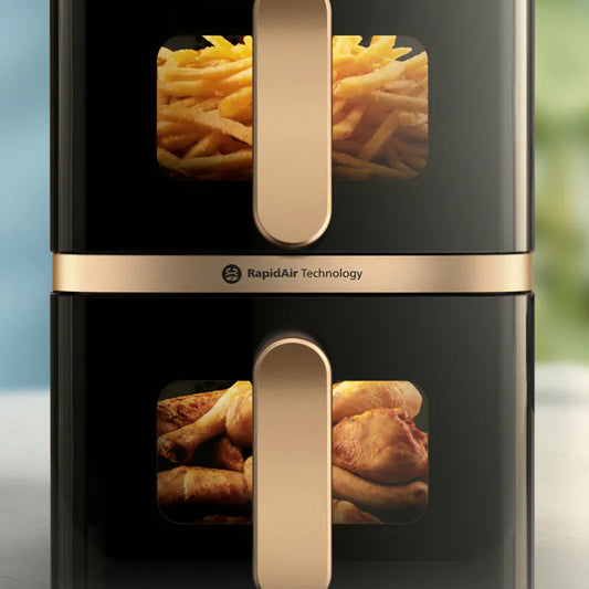 Philips | NA462/79 Double-Layer Transparent Air Fryer 10L [Hong Kong Genuine Product | 2-Year Warranty]