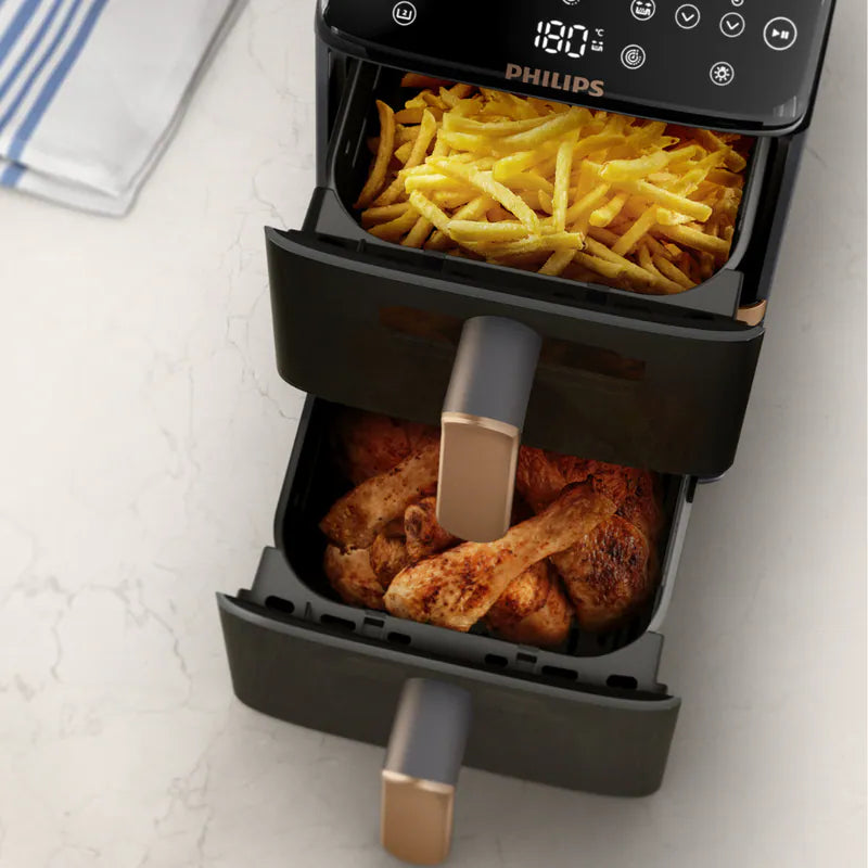 Philips｜NA462/79 雙層可透視健康空氣炸鍋 10L【香港行貨｜2年保養】