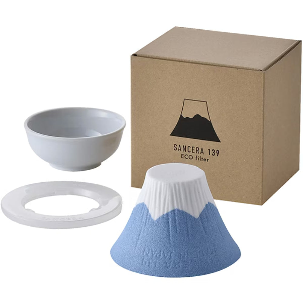 SANCERA 139 x COFIL｜Mount Fuji Ceramic Coffee Filter *Plastic Holder