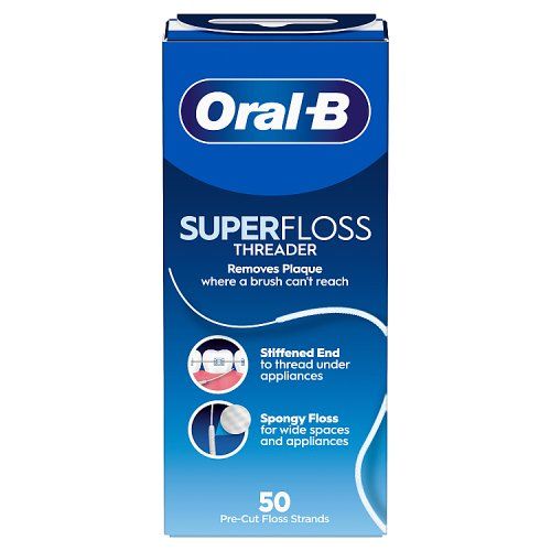 Oral-B | Super Pre Cut Floss Strands 特效牙線 50m【平行進口】