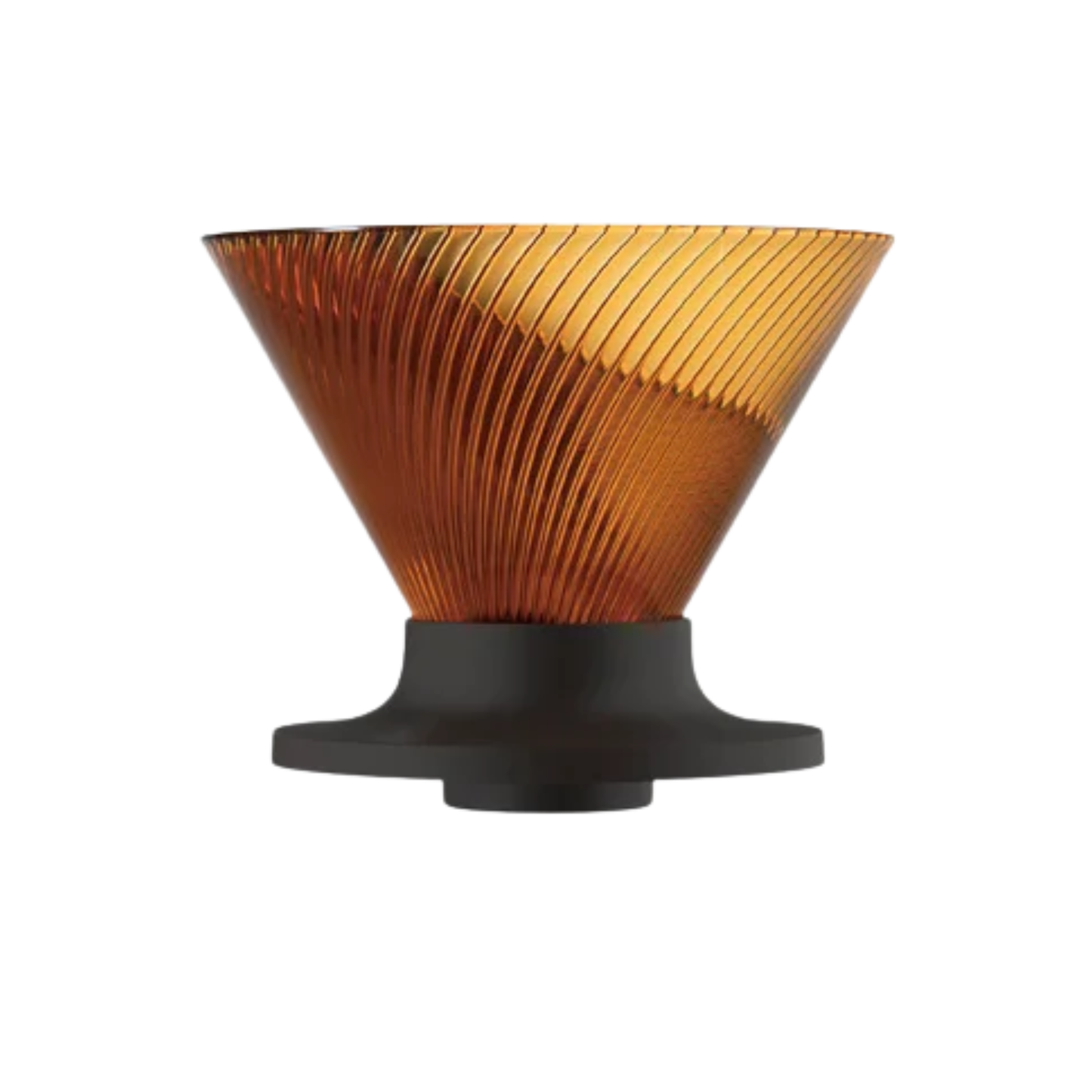 Hario｜V60 01/02 Dripper NEO 72 Ribs Transparent/Amber VDN-01-T/VDN-02-T/VDN-01-AB/VDN-02AB｜Flow Control Coffee Dripper【Parallel Import】