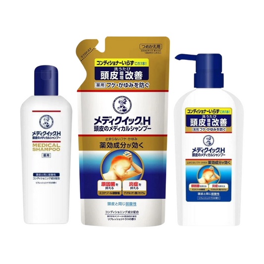樂敦製藥 | 曼秀雷敦 頭皮改善洗髮水 - 清爽型/滋潤型 200ml(旅行裝) / 280ml(補充裝) / 320ml(泵頭)