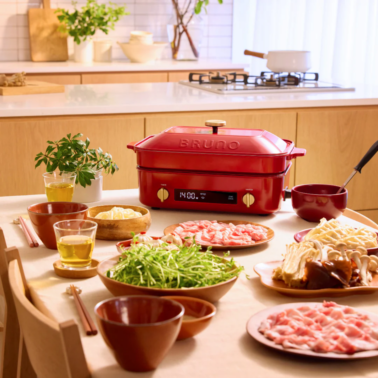 BRUNO｜Digital Hot Plate BOE123 - White [Hong Kong Licensed Product｜1 Year Warranty]
