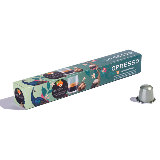🎁 Opresso｜比利時製咖啡膠囊 (10粒/盒) 歐洲咖啡品質 Coffee Capsule (Nespresso適用) 雨林聯盟認證 輕/中/深烘焙 (100% off)