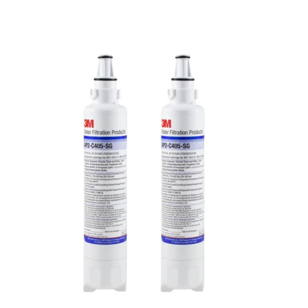 【2件】3M | C405-SG 【抑水垢】濾芯 家用濾水系統替換濾芯 AP2-C405-SG【平行進口產品】抑垢生飲淨水系統替換濾芯