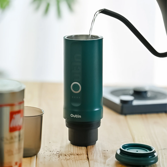 OutIn｜Nano Espresso 無線便攜濃縮咖啡機 20Bar高壓自動加熱冷水並萃取【香港行貨｜1年保養】