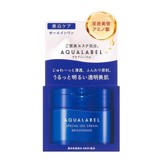 Shiseido資生堂 | Aqua Label 水之印五合一膠原彈力美白霜 90g